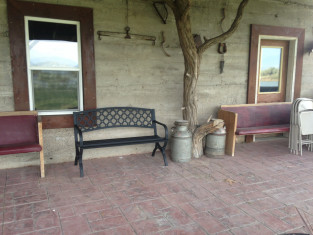Main barn patio